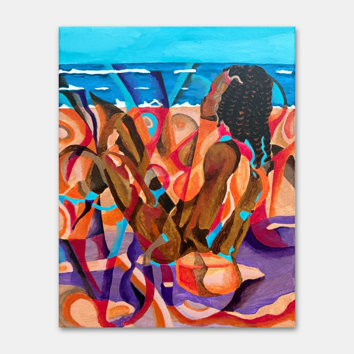 acrylic on canvas painting by artist Mark McKinney 