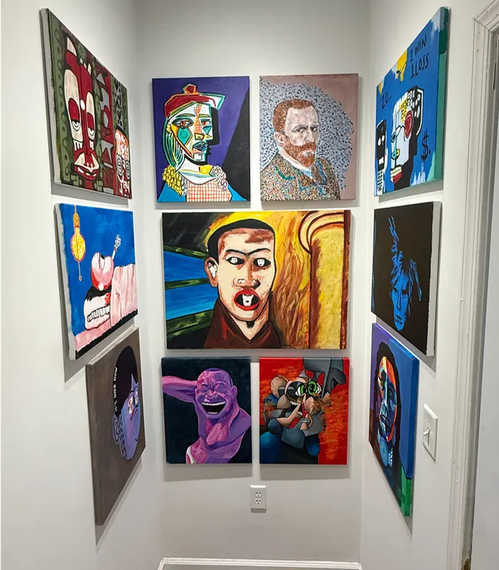 The McKinney Arts Gallery space