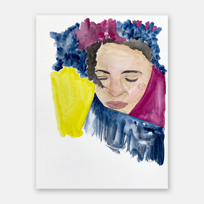 watercolor painting by artist Mark McKinney