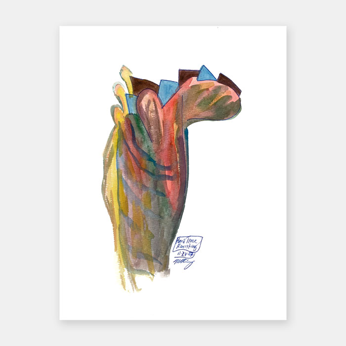 watercolor painting by Mark McKinney