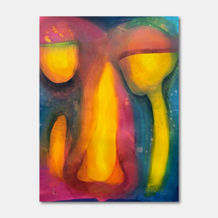 original watercolor painting by artist Mark McKinney