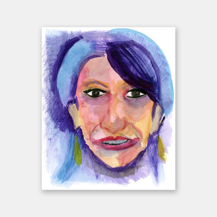 watercolor painting by Mark McKinney