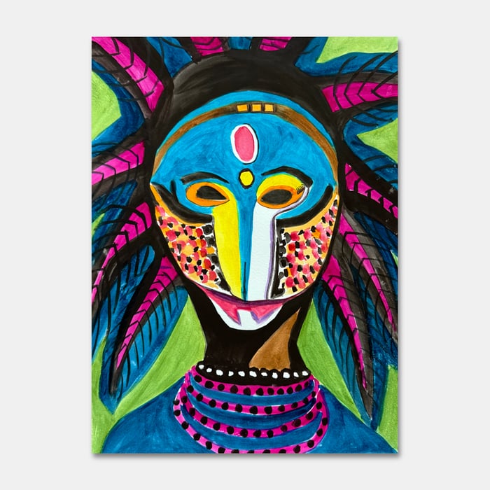 original watercolor painting by artist Mark McKinney