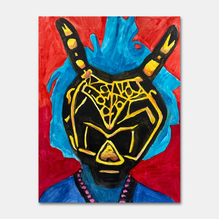 original watercolor painting by artist Mark McKinney