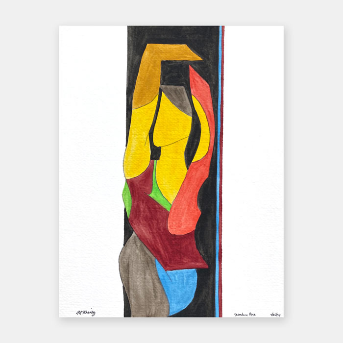watercolor painting by artist Mark McKinney